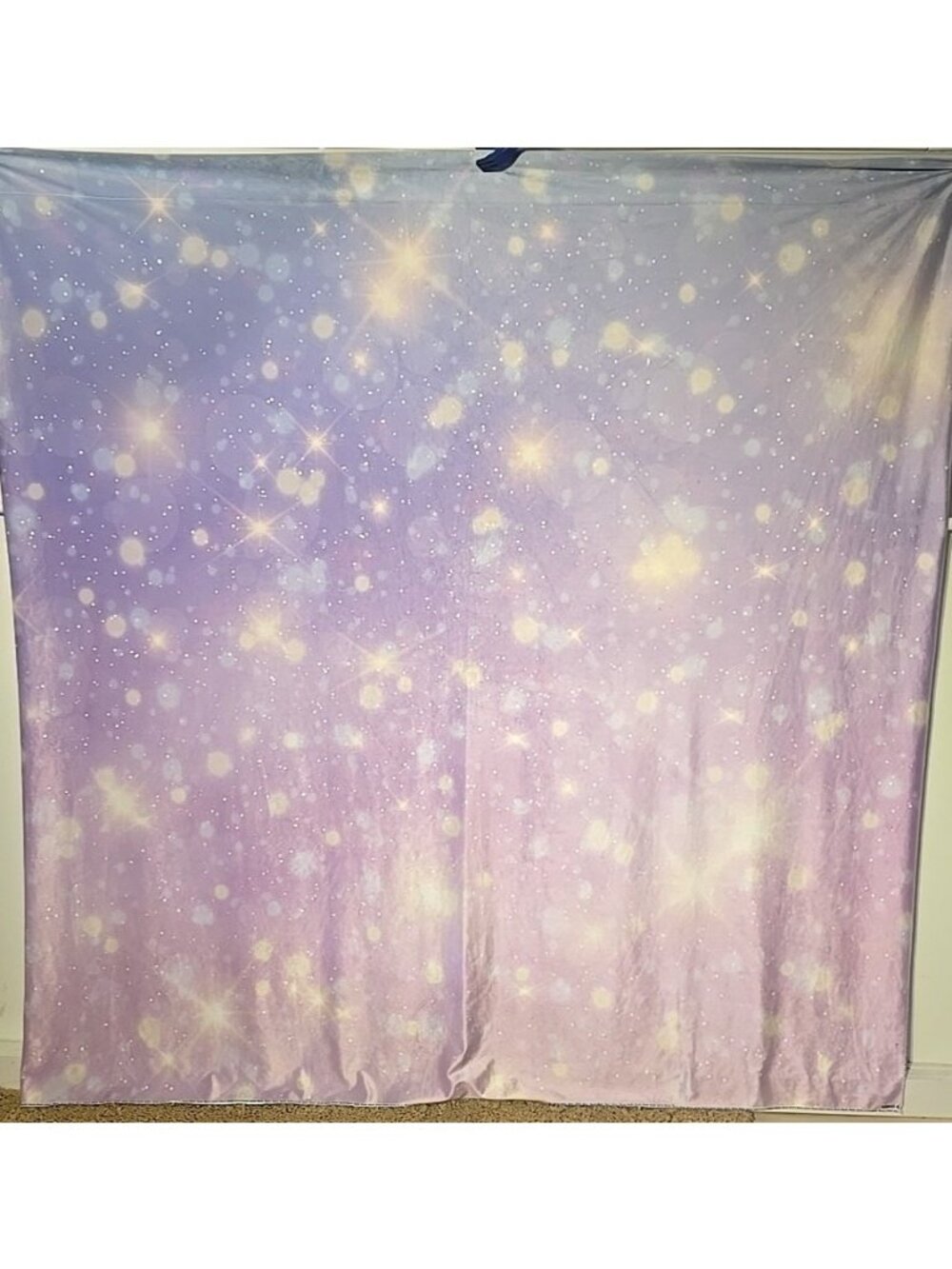 KATE Backdrop Bokeh Ombre Pink Purple Sparkle Photography Photoshoot 6.5' x 8'